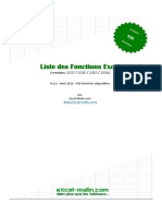 Liste Des Fonctions Excel