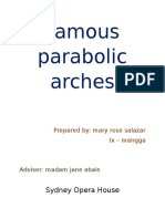 Famous Parabolic Arches