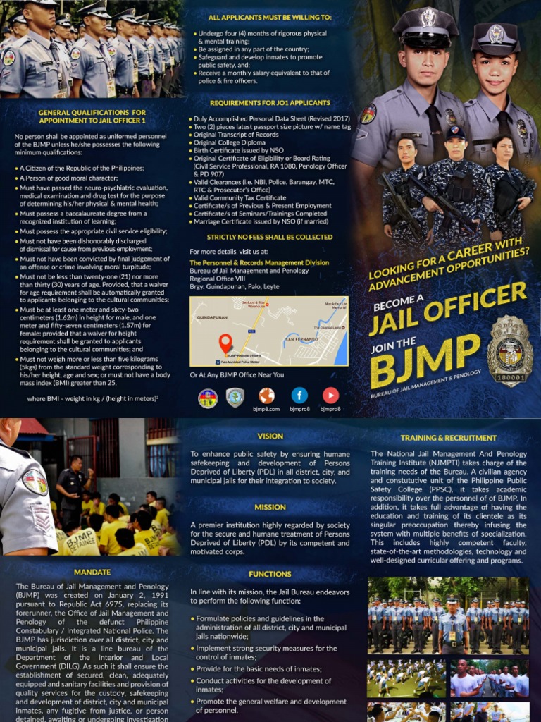 BJMP Regional Office 8 Updates | PDF