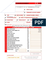 Itr - V Acknowledgement 15-16: Computation of Income and Tax Return