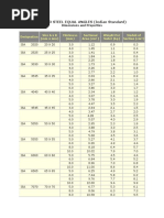 ISA Steel Section Properties Table | PDF | Metals | Metalworking