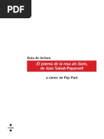 Joan Salvat-Papasseit El Poema de La Rosa Als Llavis Promoció 2015-2017