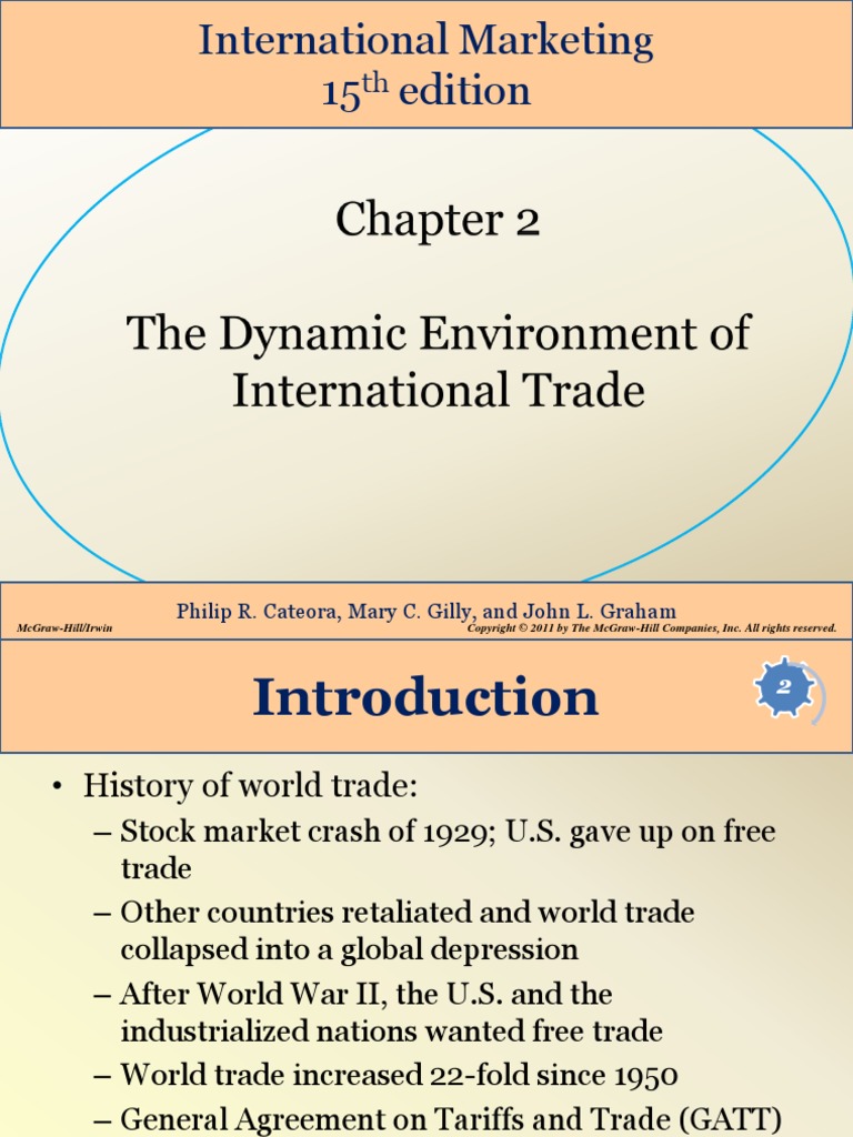 Dynamics of International Trade | PDF | World Trade Organization ...