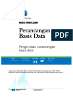 Modul Perkuliahan Perancangan Basis Data