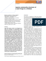 Melting Glacier Impacts Community Structure of Bacteria, Archaea and Fungi in A Chilean Patagonia Fjord