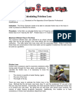 Calculating Friction Loss in Fire Hose