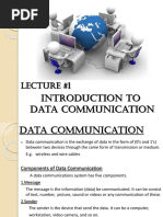 DataCom - Lecture - 01 - Introduction To Data Communication