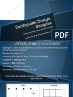 Chapter 8 - Earthquake Design Samples
