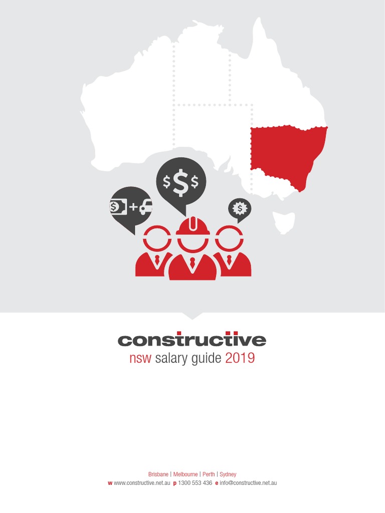 2019 NSW Salary EGuide PDF Recruitment Employment