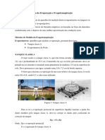 Medição e estimativa da evaporação e evapotranspiração