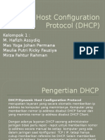 Konfigurasi DHCP