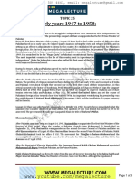 HIST TOPIC 25 Early Years 1947 To 1958 PDF