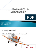 Aerodynamics in vehicle