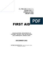 Usmc MCRP 302g First Aid