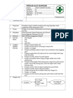 7.2.2 SOP Pemakaian Dopler