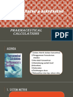 Pharmaceutical Calculations C&D