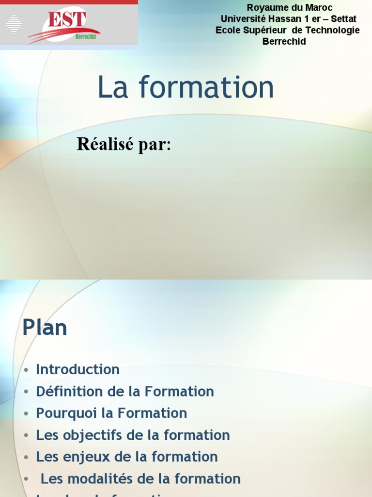 La Formation | PDF