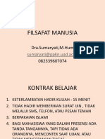 Filsafat Manusia 2 Sks