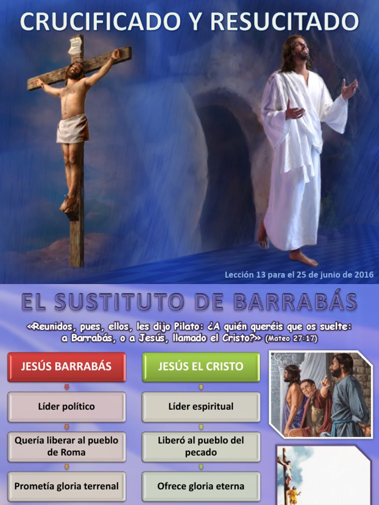 Jesús: Crucifixión y Resurrección | PDF | La resurrección de Jesús | Jesús