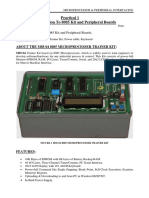 Introduction To 8085 Microprocessor Kit And Peripheral Boards