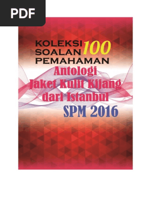 Himpunan Soalan 2 B Cerpen Munsyi 2019 Pp Bm Pdf