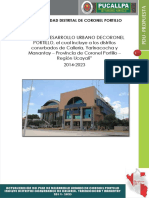 Plan de Desarrollo Urbano-Pucallpa PDF
