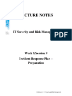 COMP8029-LN9-Incident Response Plan - Preparation-R0