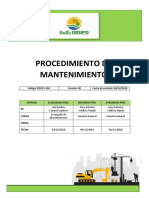 PRO11-SGC Procedimiento de Mantenimiento