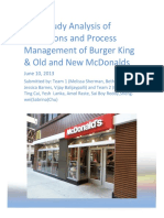 Burger King Vs McDonalds Final Paper 1