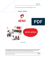 Quarterly Report Airtel Africa Q4 FY19