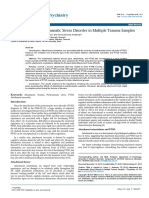 Attachment and Posttraumatic Stress Disorder in Multiple Trauma Samples 2378 5756 1000370