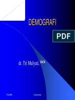 Demografi-kuliah Ikm Untar