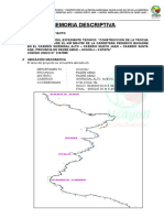 Memoria Descriptiva Shiringal