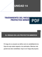 Unidad 14 Tratamiento Del Riesgo en Los Proyectos Mineros