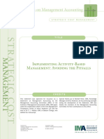 Implementing Activity Based Management PDF