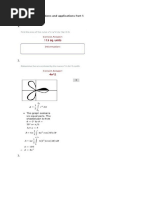 Section4.10 Integrations and Applications Part 5 Test 1 1