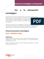 Introduccion - Planeacion - Estrategica PDF