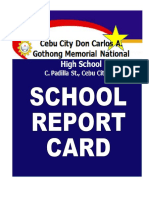 School Report Card 2018-2019