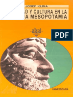 Josef Klima Sociedad y Cultura en La Antigua Mesopotamia PDF