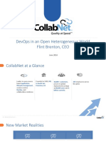 Devops in An Open Heterogeneous World Flint Brenton, Ceo: June 2016