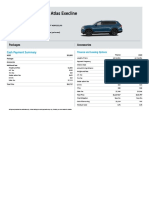 Your Build 2019 Atlas Execline: Packages Accessories Cash Payment Summary