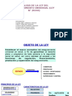 Ley Aseguramiento Universal: Análisis Cobertura, Financiamiento y Agentes Involucrados