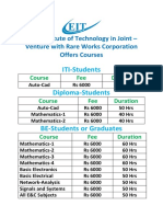 ITI-Students: Elite Institute of Technology in Joint - Venture With Rare Works Corporation Offers Courses