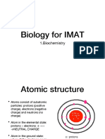 Biology for IMAT - Atomic Structure, Isotopes, Bonding