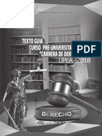 Upea Texto Guia Prefacultativo Derecho 2018 PDF