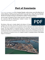 The Port of Constanța