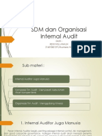 SDM Dan Organisasi Internal Audit