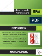 BPM: Buenas Prácticas de Manufactura alimentos