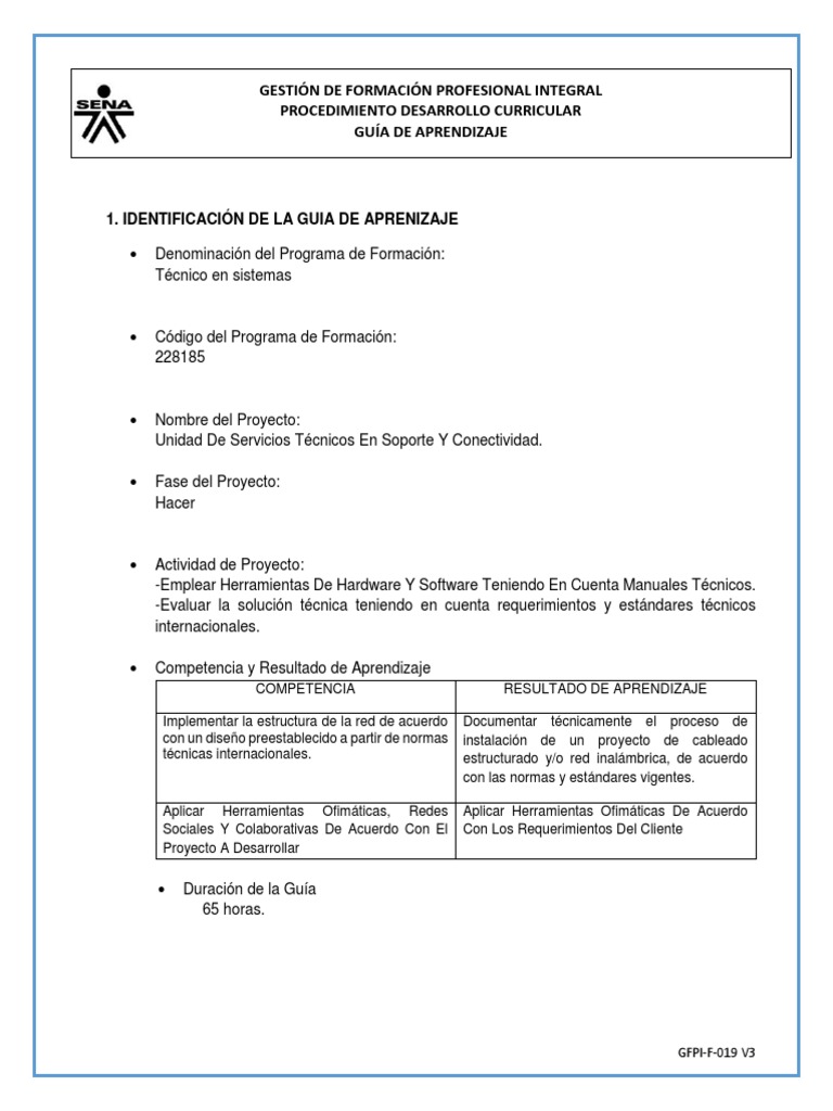 Guía de Aprendizaje en Redes y Ofimática | PDF | Microsoft PowerPoint ...