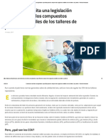 Colombia Necesita Una Legislación Específica para Los Compuestos Orgánicos Volátiles de Los Talleres de Pintura - Revista Autocrash PDF